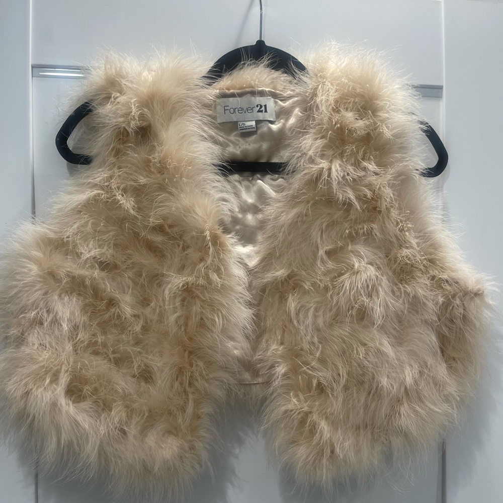 Forever 21 Faux Fur Vest